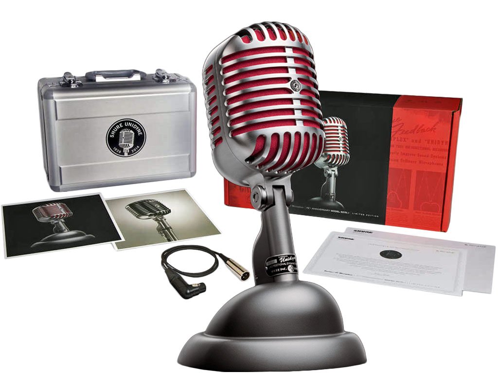 MICROFONO CARDIOIDE SHURE 5575 LE FATBOY UNIDYNE ANNIVERSARY