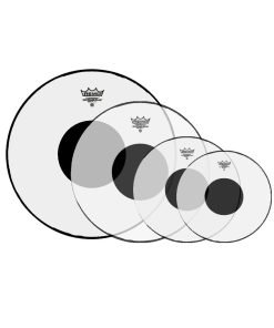 PELLE REMO CONTROLLED SOUND TRASPARENTI PER GRANCASSA - (VARIE MISURE)