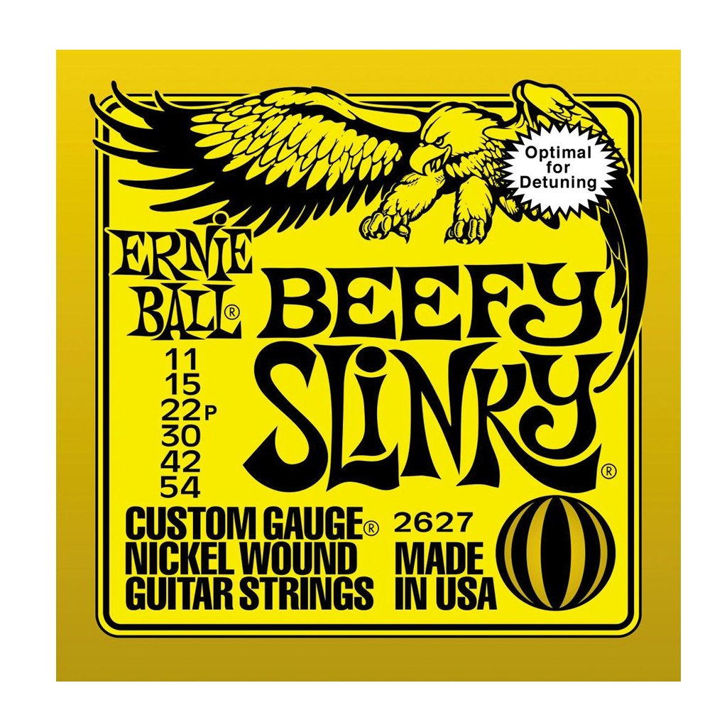 CORDIERA PER CHITARRA ELETTRICA ERNIE BALL 2627 Beefy Slinky