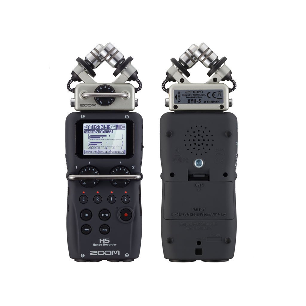 REGISTRATORE MULTITRACCIA DIGITALE PALMARE 4 TRACCE ZOOM H5