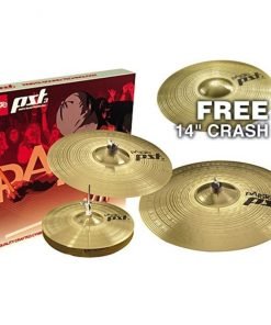 KIT SET DI PIATTI PAISTE PST3 UNIVERSAL SET + CRASH 16"