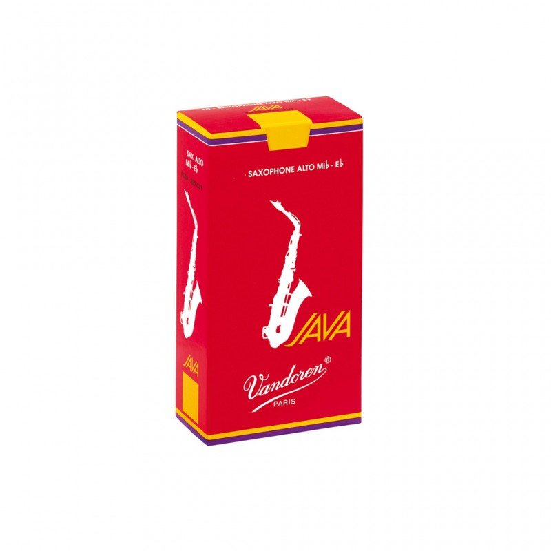 ANCIA PER SAXOFONO ALTO CONTRALTO MIb VANDOREN JAVA "FILED - RED CUT" (VARIE MISURE)