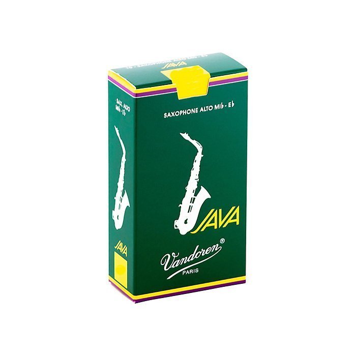 ANCIA PER SAXOFONO ALTO CONTRALTO MIb VANDOREN JAVA VERDI (VARIE MISURE)