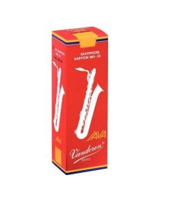 ANCIA PER SAXOFONO BARITONO MIb VANDOREN JAVA "FILED - RED CUT" (VARIE MISURE)
