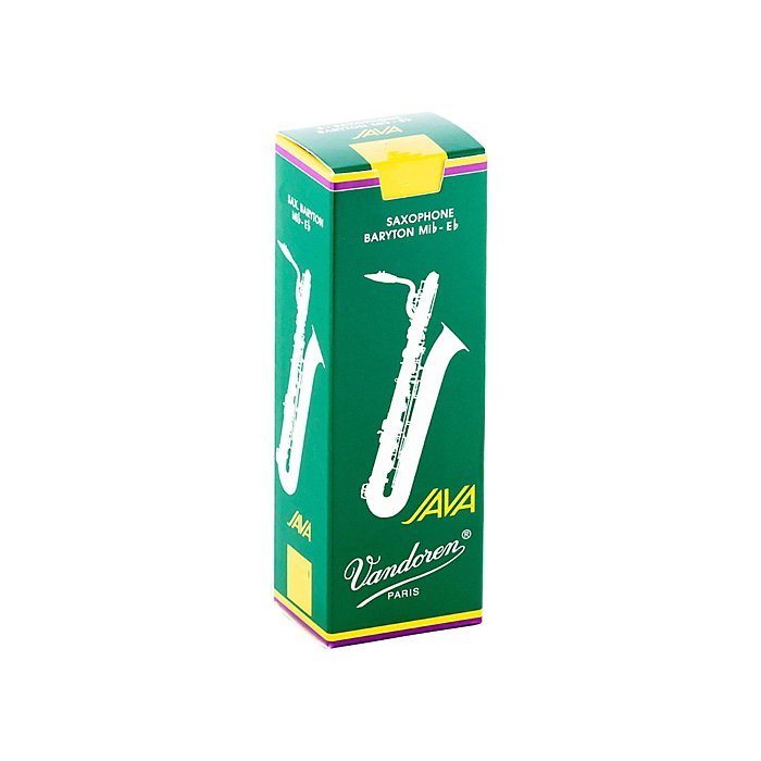 ANCIA PER SAXOFONO BARITONO MIb VANDOREN JAVA VERDI (VARIE MISURE)