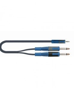 CAVO PROFESSIONALE JACK 3,5 / 2 JACK STEREO QUIKLOK RKSA140 (VARIE MISURE)