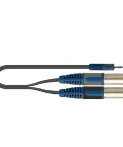 CAVO PROFESSIONALE JACK 3,5 / 2 XLR-M QUIKLOK RKSA192 (VARIE MISURE)