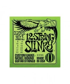 CORDIERA PER CHITARRA ELETTRICA 12 CORDE ERNIE BALL 2230 Slinky