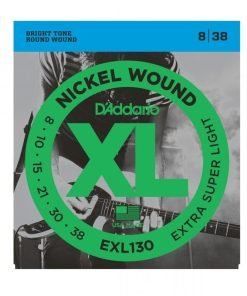 CORDIERA PER CHITARRA ELETTRICA D'ADDARIO EXL130 EXTRA SUPER LIGHT