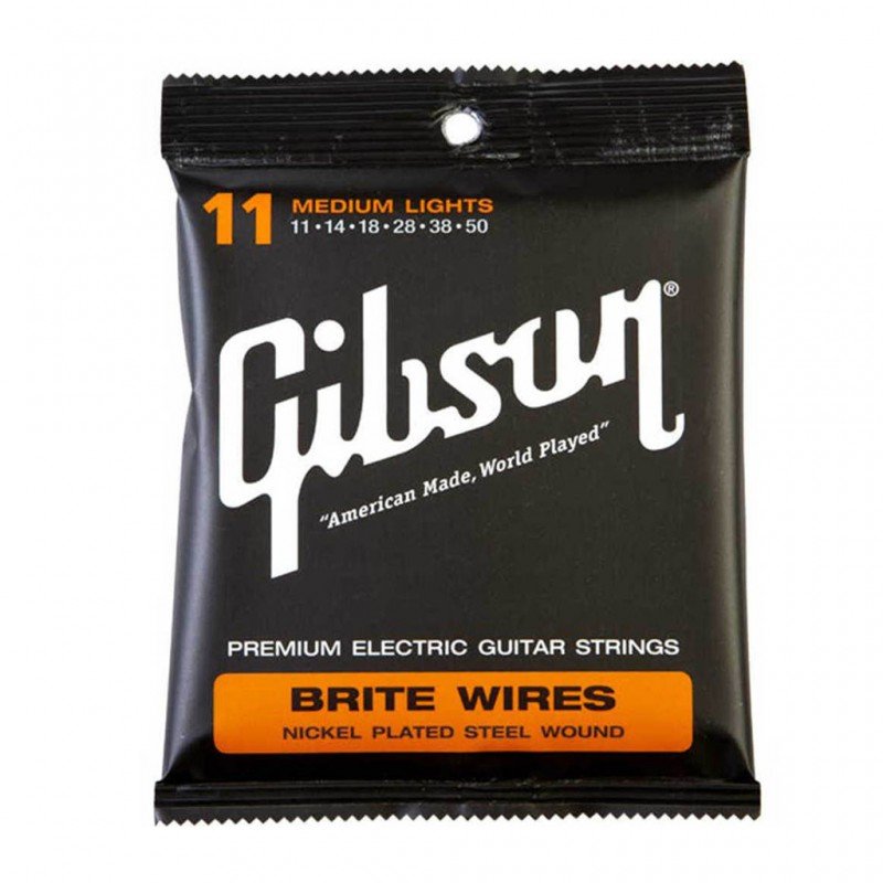 CORDIERA PER CHITARRA ELETTRICA GIBSON BRITE WIRES SEG-700ML