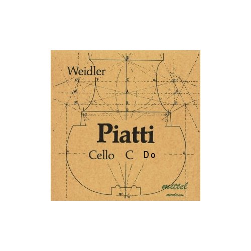 CORDA PER VIOLONCELLO PIATTI DO IN ACCIAIO - MEDIUM