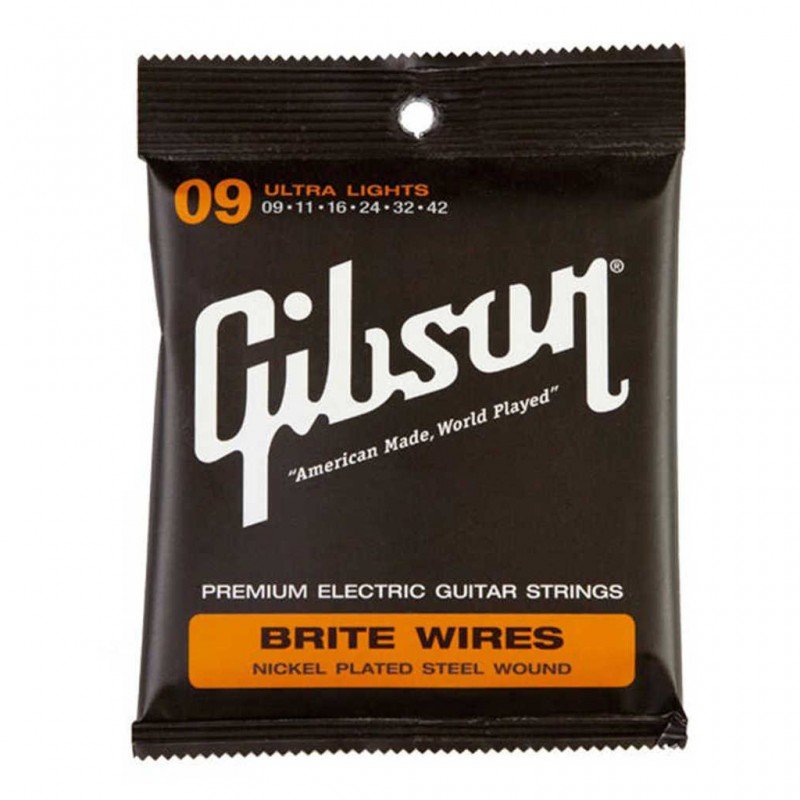 CORDIERA PER CHITARRA ELETTRICA GIBSON BRITE WIRES SEG-700UL