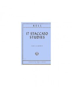 LIBRO Studi Sullo Staccato (17) Di R. Kell