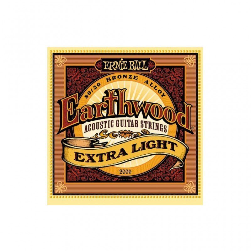 CORDIERA PER CHITARRA ACUSTICA ERNIE BALL 2006 Earthwood Extra Light