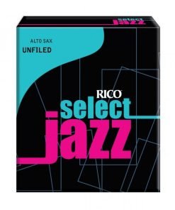 ANCIA PER SAX ALTO CONTRALTO RICO-D'ADDARIO SELECT JAZZ UNFILED SENZA TAGLIO (VARIE MISURE)