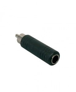 ADATTATORE PROFESSIONALE MONO JACK FEMMINA 6.3mm - RCA MASCHIO PROEL AT180