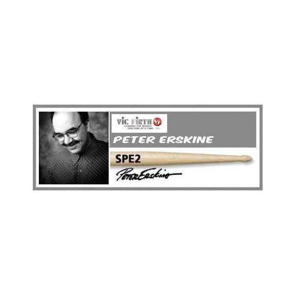 BACCHETTE VIC FIRTH SIGNATURE PETER ERSKINE SS-SPE2