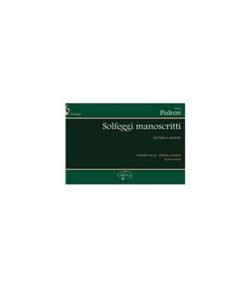 LIBRO Solfeggi Manoscritti Vol. 1 Di C. Pedron