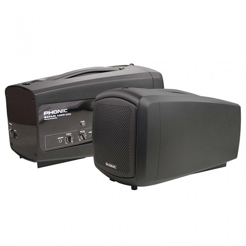 SISTEMA AUDIO PORTATILE 50W PHONIC SAFARI 1000 LITE