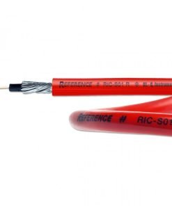BOBINA DI CAVO REFERENCE LABORATORY RICS01R ROSSO PER CHITARRA  (PREZZO AL METRO)