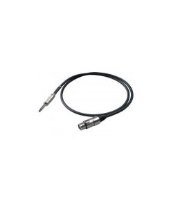 CAVO PROFESSIONALE PROEL BULK210LU STEREO JACK / CANNON XLR FEMMINA (VARIE MISURE)