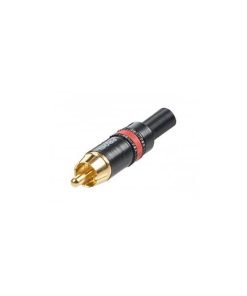 CONNETTORE SPINA RCA MASCHIO PROEL REAN NYS3732 ROSSO