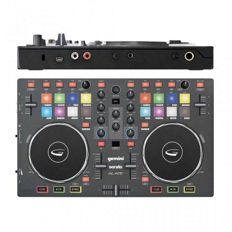 CONTROLLER 2 CANALI PER DJ GEMINI SLATE