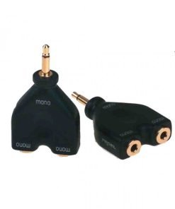 ADATTATORE PROEL DIE HARD DHPA135 JACK MONO MALE Ø 35MM - 2 JACK MONO FEMALE Ø 35MM