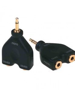 ADATTATORE PROEL DIE HARD DHPA138 JACK MONO MALE Ø 35MM - 2 JACK STEREO FEMALE Ø 35MM