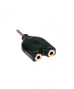 ADATTATORE STEREO PROEL DIE HARD DHPA170 IN ABS SPINA 6,3 MM STEREO > 2 X PRESA