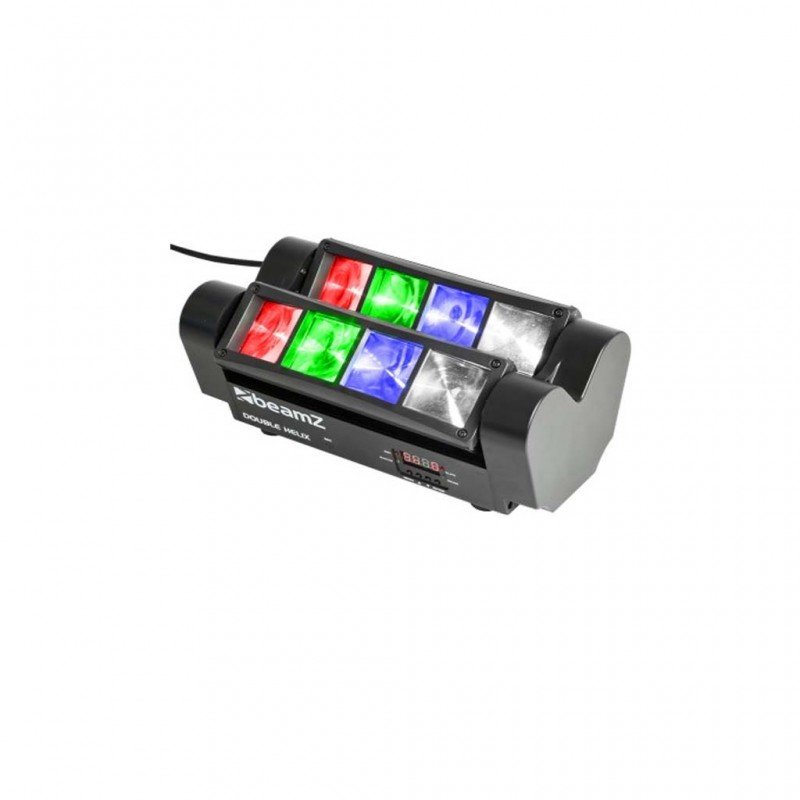 effetto luce da palco beamz