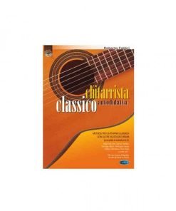 LIBRO Chitarrista Classico Autodidatta CD Di Roberto Fabbri