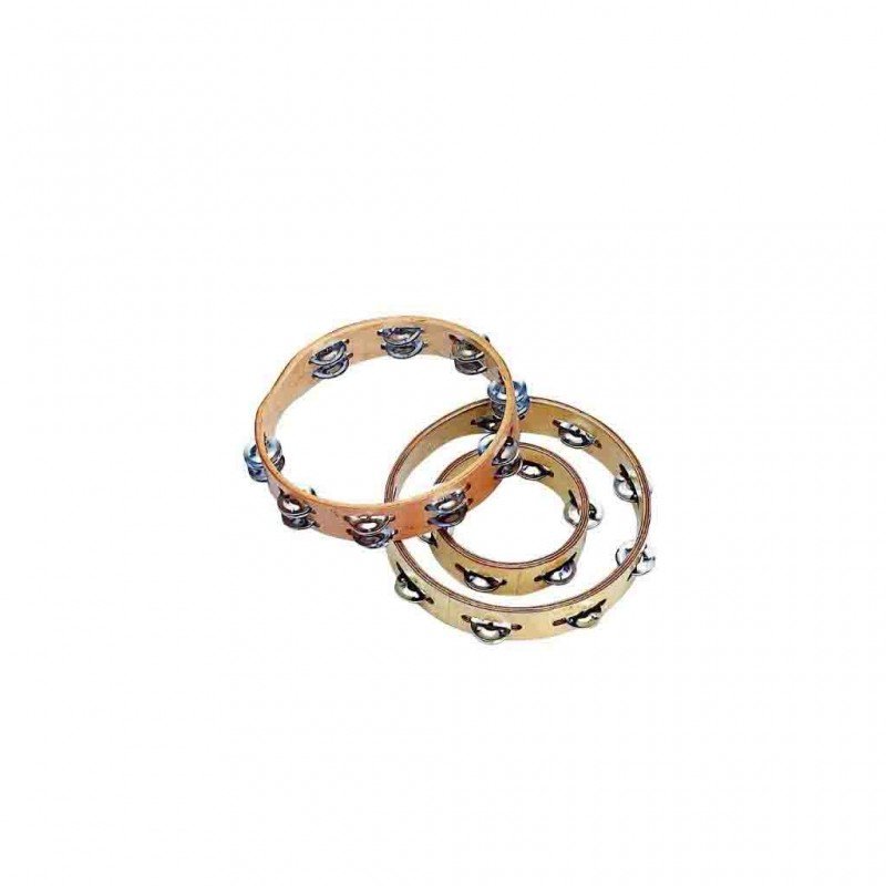 TAMBURELLO CON PIATTELLI PEACE RH-1 1008 25 Cm