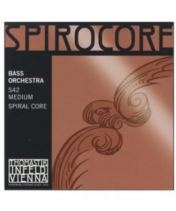 CORDIERA PER CONTRABBASSO SPIROCORE THOMASTIK SET ORCHESTRA 4/4 MIDIUM