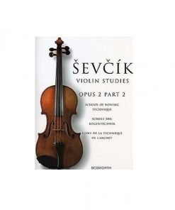 LIBRO School Of Bowing Technique Opus 2 Part 2 Di Otakar Sevcik