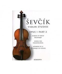 LIBRO School Of Violin Technique, Opus 1 Part 2 Di Otakar Sevcik