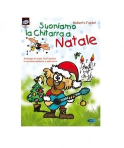 LIBRO Suoniamo la Chitarra a Natale Di Roberto Fabbri