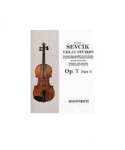 LIBRO The Original Sevcik Violin Studies Op. 7 Part 2 Di Otakar Sevcik