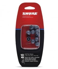 INSERTI SOFFICI E FLESSIBILI SHURE SOFT FLEX SLEEVES MEDIUM PER SE / SCL3 / 4 / 5  10 PEZZI EASFX1-10M 