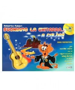 LIBRO Suoniamo la Chitarra... a Colori Di Roberto Fabbri