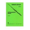 LIBRO 25 Romantische Etuden Opus 66 Di Ernesto Kohler