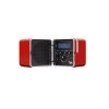 SPEAKER RADIOCUBO BRIONVEGA ROSSO (ESPOSIZIONE)