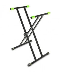 SUPPORTO PER TASTIERA PROFESSIONALE GAMBA DOPPIA GRAVITY KSX 2