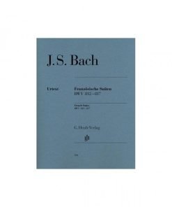 LIBRO Französische Suiten BWV 812-817 Di Johann Sebastian Bach HN593