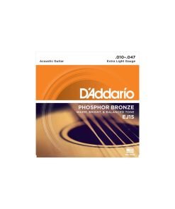 CORDIERA PER CHITARRA ACUSTICA D'ADDARIO EJ15 PHOSPHOR BRONZE (10-47)