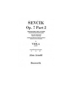 LIBRO Viola Studies Preparatory Trill Studies Part 2 Di Otakar Sevcik