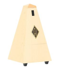 Metronomo Pyramid shape Wittner Acero naturale opaco   80