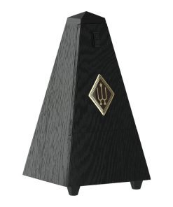 Metronomo Pyramid shape Wittner Nero quercia opaco