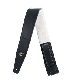 TRACOLLA PER CHITARRA ERNIE BALL 4137 IN PELLE ITALIANA Nera