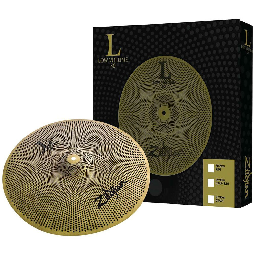 Piatto Crash Zildjian Serie L80 Low Volume 16" Crash (LV8016C)
